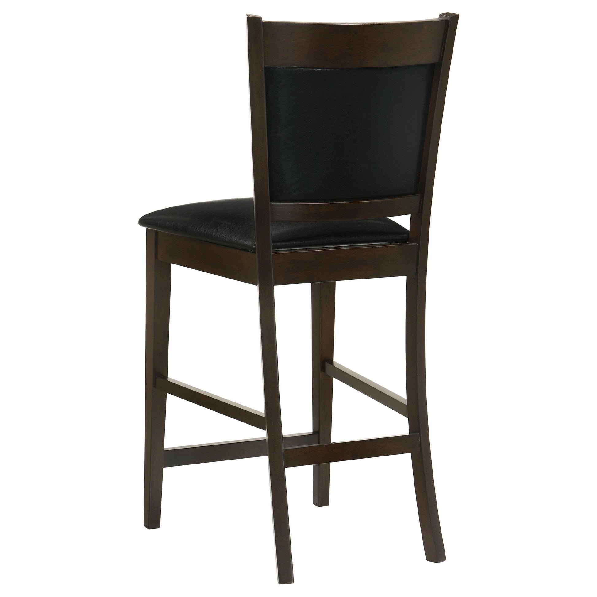  Coaster Furniture Jaden 100959 Upholstered Counter Chair - Espresso (Set of 2) IMAGE 5
