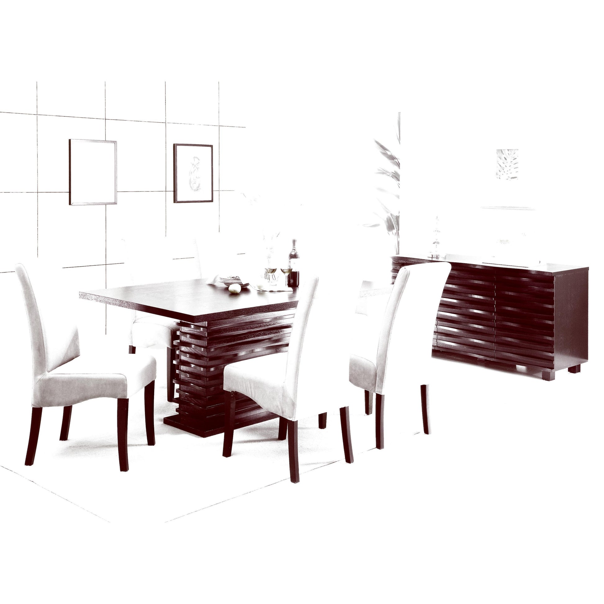  Coaster Furniture Stanton 102065 3-Drawer Sideboard Buffet Storage Cabinet - Black IMAGE 2