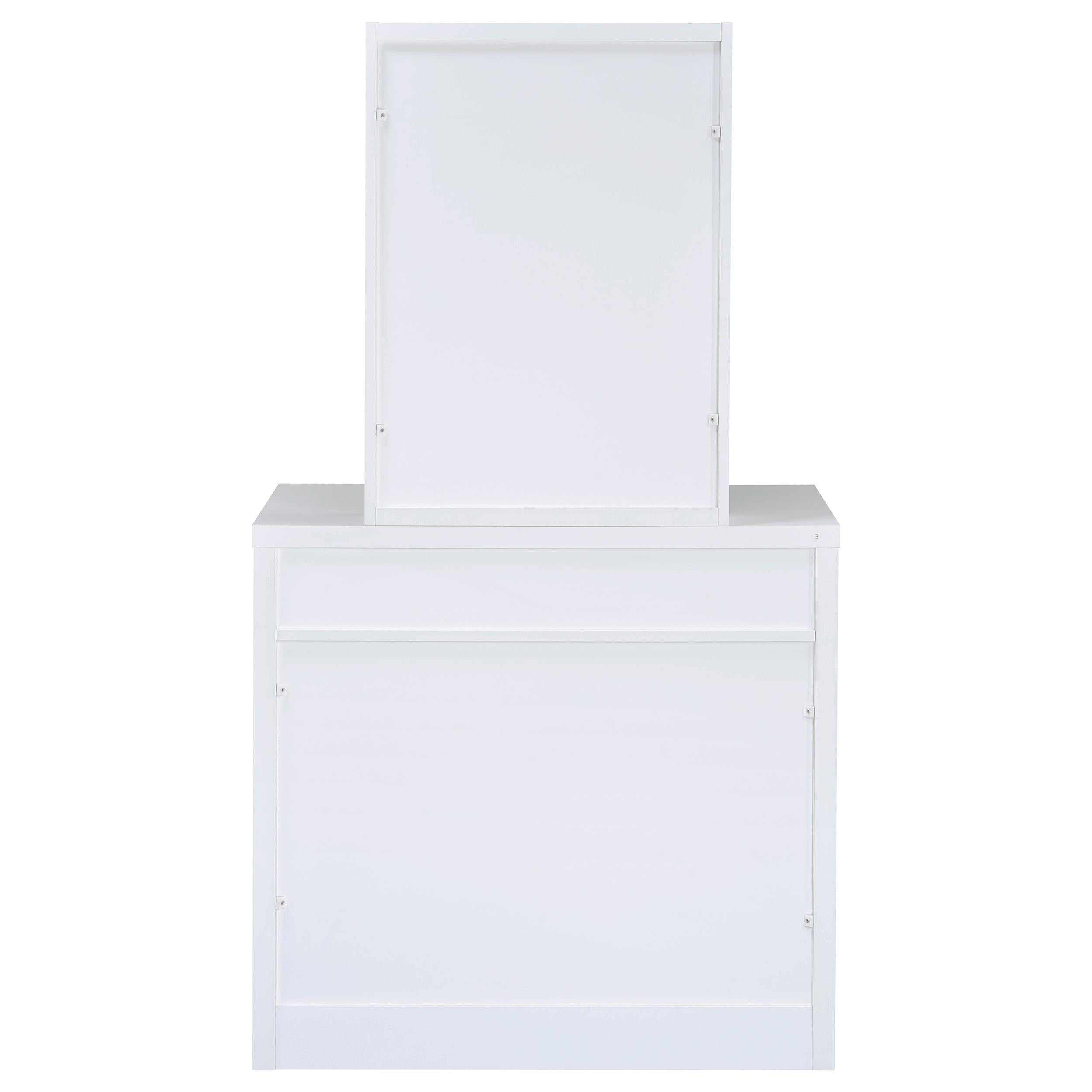  Coaster Furniture Harvey 300290 Vanity Set with Lift-Top Stool - White IMAGE 7