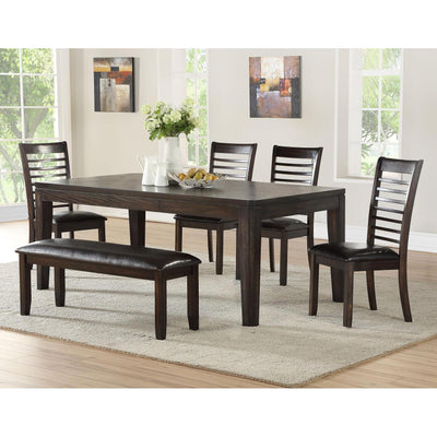  Steve Silver Furniture Ally AS700 6 pc Dining Set IMAGE 1