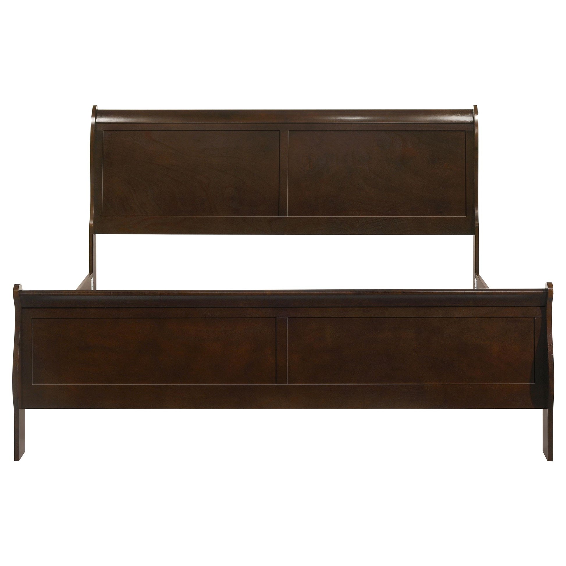  Size_King  -- Coaster Furniture Louis Philippe Sleigh Bed IMAGE 3