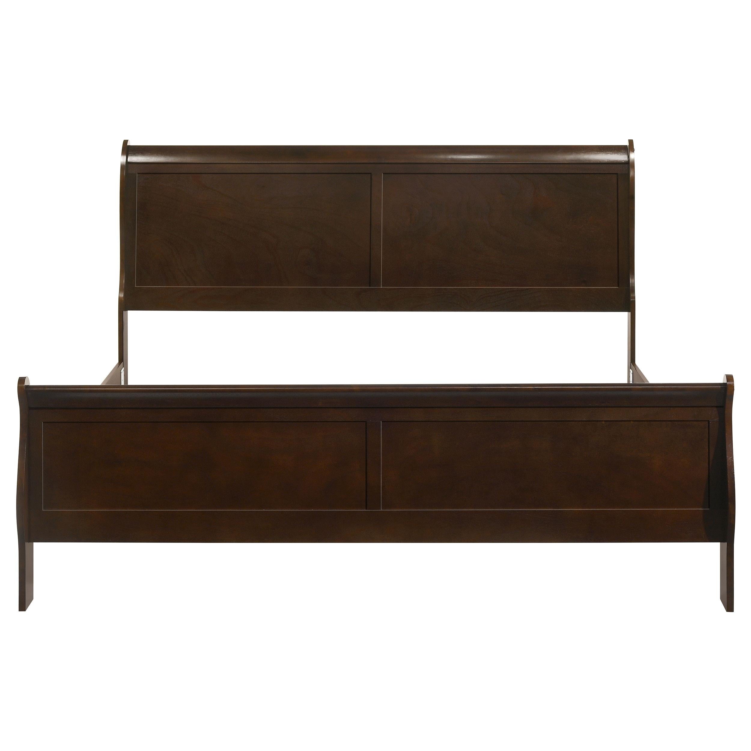  Size_King  -- Coaster Furniture Louis Philippe Sleigh Bed IMAGE 3