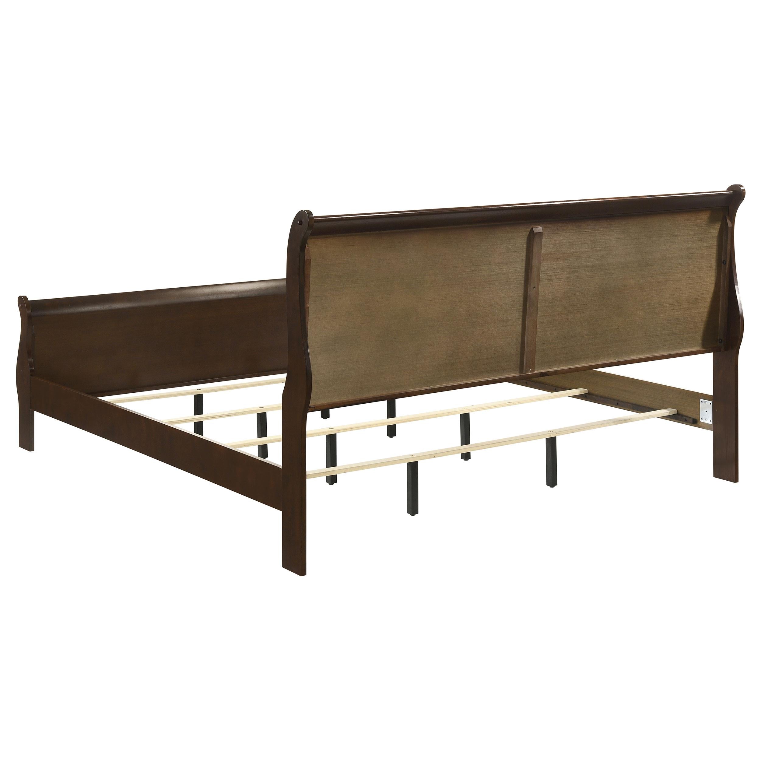  Size_King  -- Coaster Furniture Louis Philippe Sleigh Bed IMAGE 4