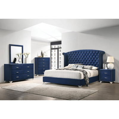  Coaster Furniture Melody 223371Q 7 pc Queen Panel Bedroom Set IMAGE 1