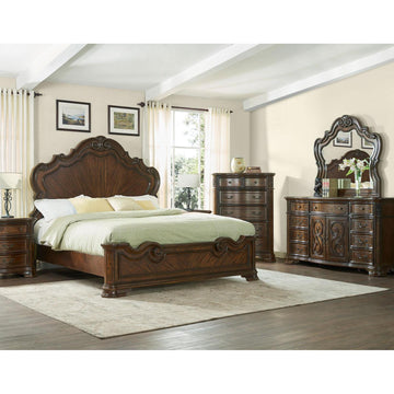  Steve Silver Furniture Royale RY900 6 pc Queen Panel Bedroom Set IMAGE 1