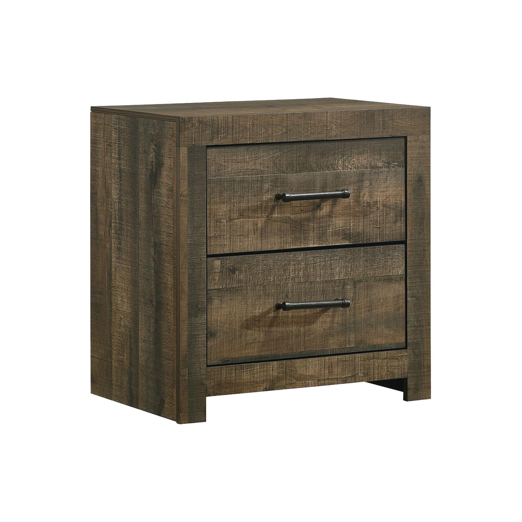  Elements International Bailey BY500 6 pc Queen Bookcase Bedroom Set IMAGE 4