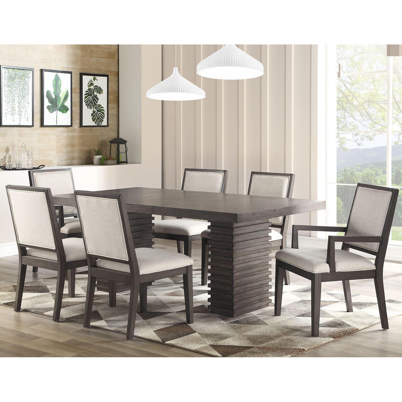  Steve Silver Furniture Mila MI500 5 pc Dining Set IMAGE 1