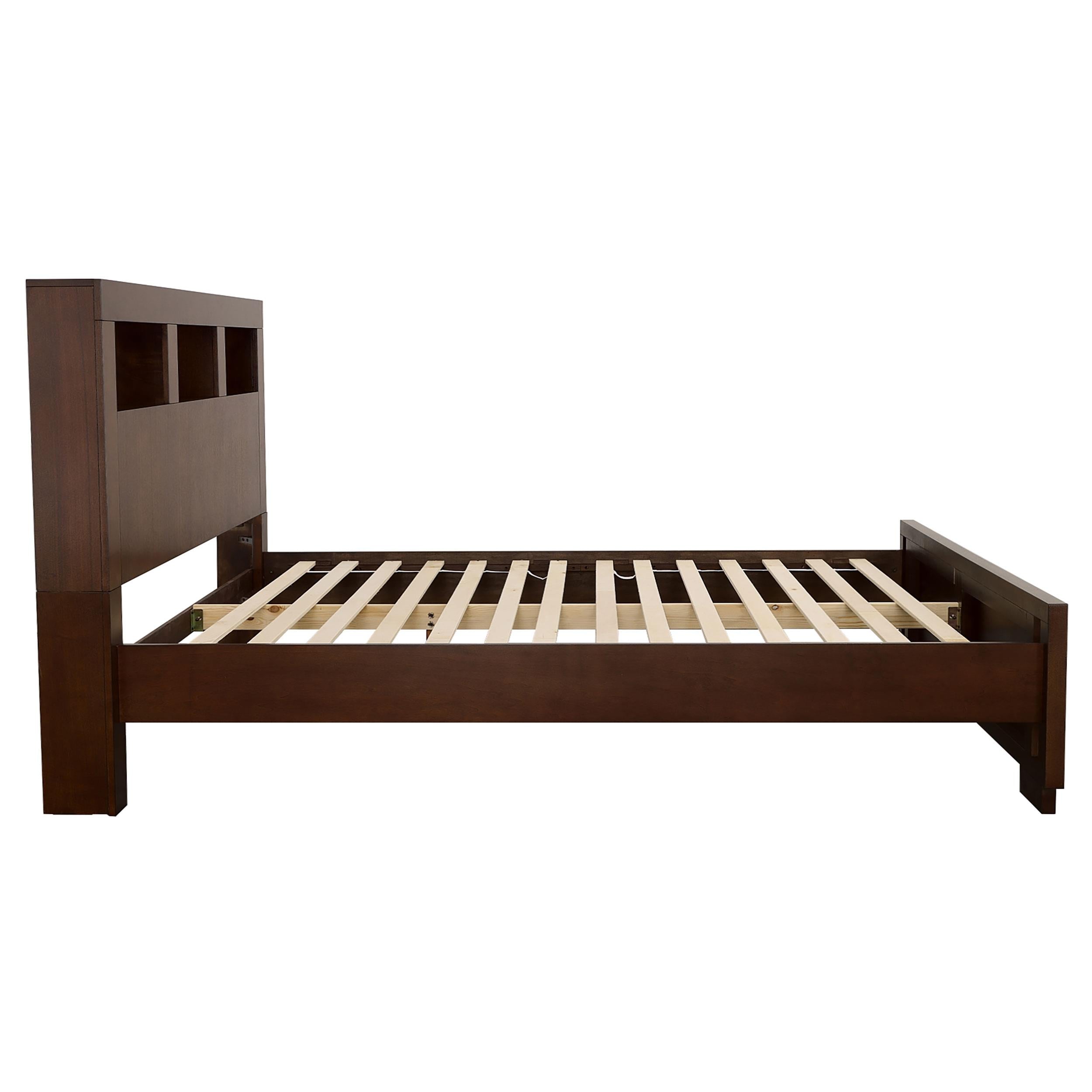  Size_King  -- Coaster Furniture Jessica Bookcase Bed with Storage IMAGE 4
