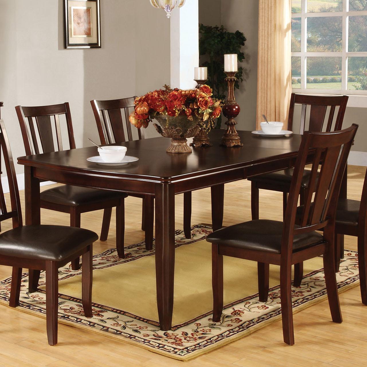  Furniture of America Edgewood CM3336 7 pc Dining Table IMAGE 3