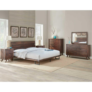  Steve Silver Furniture Pasco AS900 6 pc Queen Platform Bedroom Set IMAGE 1