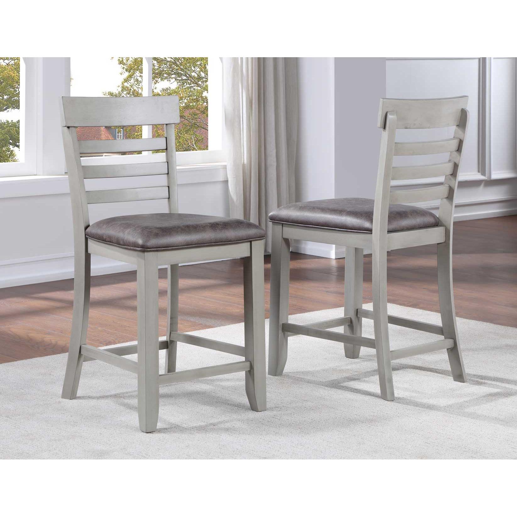  Steve Silver Furniture Hyland HY500 6 pc Counter Height Dining Set IMAGE 3