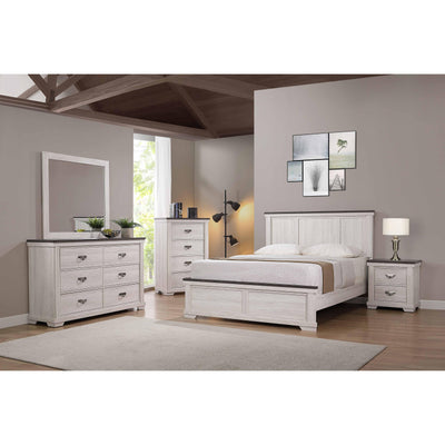  Crown Mark Leighton B8180 7 pc Queen Panel Bedroom Set IMAGE 1