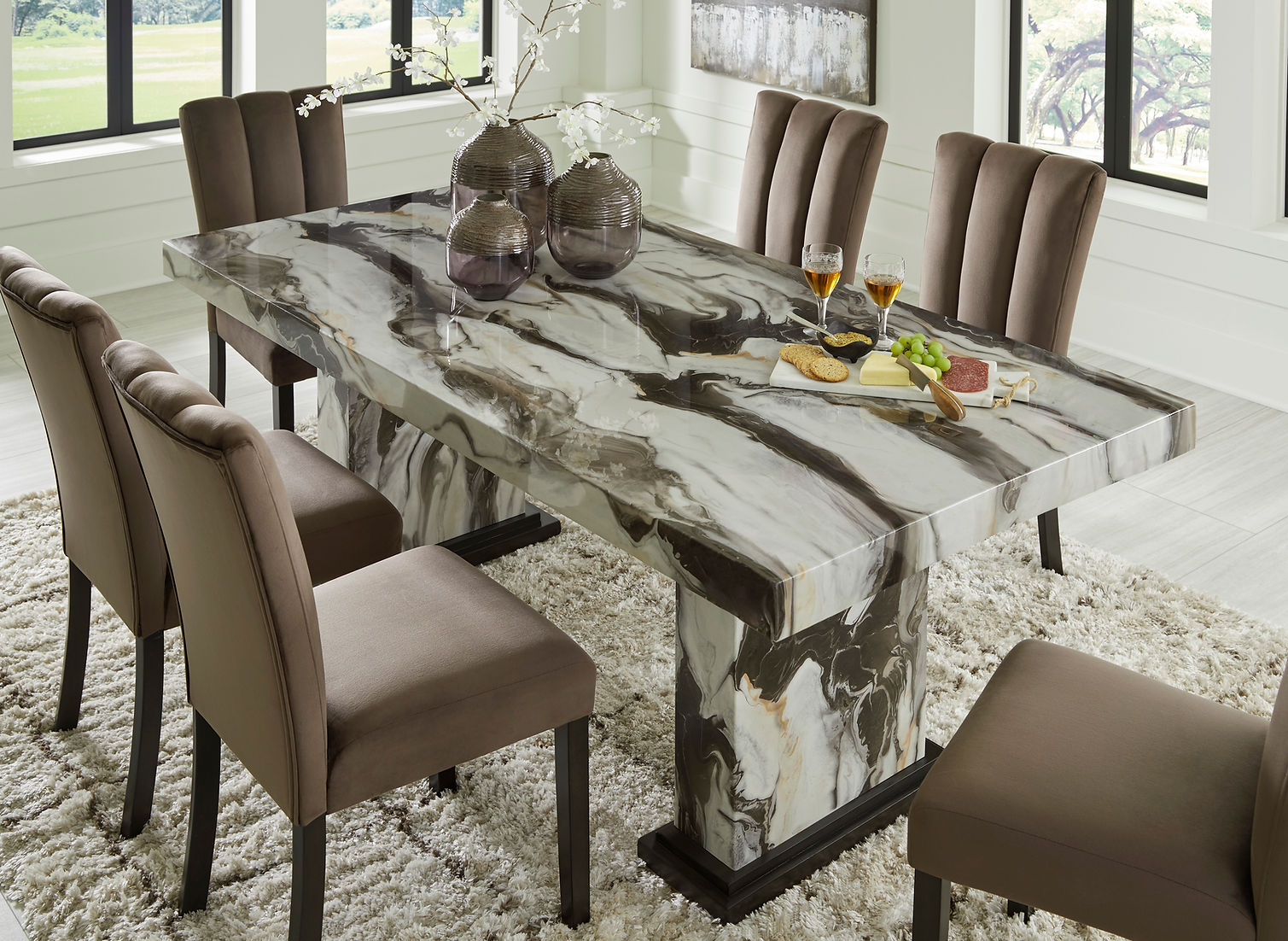 Jeshina 7pc Dining Set