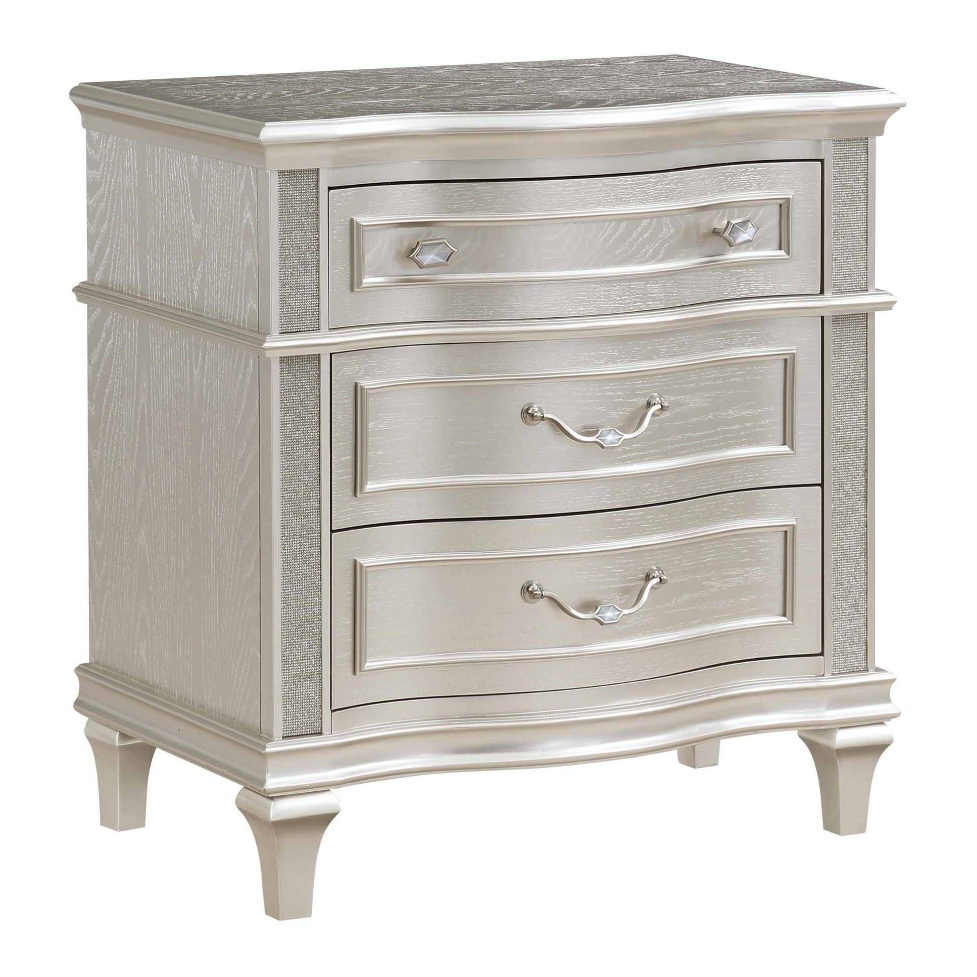  Coaster Furniture Evangeline 223391Q-S5 7 pc Queen Platform Bedroom Set IMAGE 3