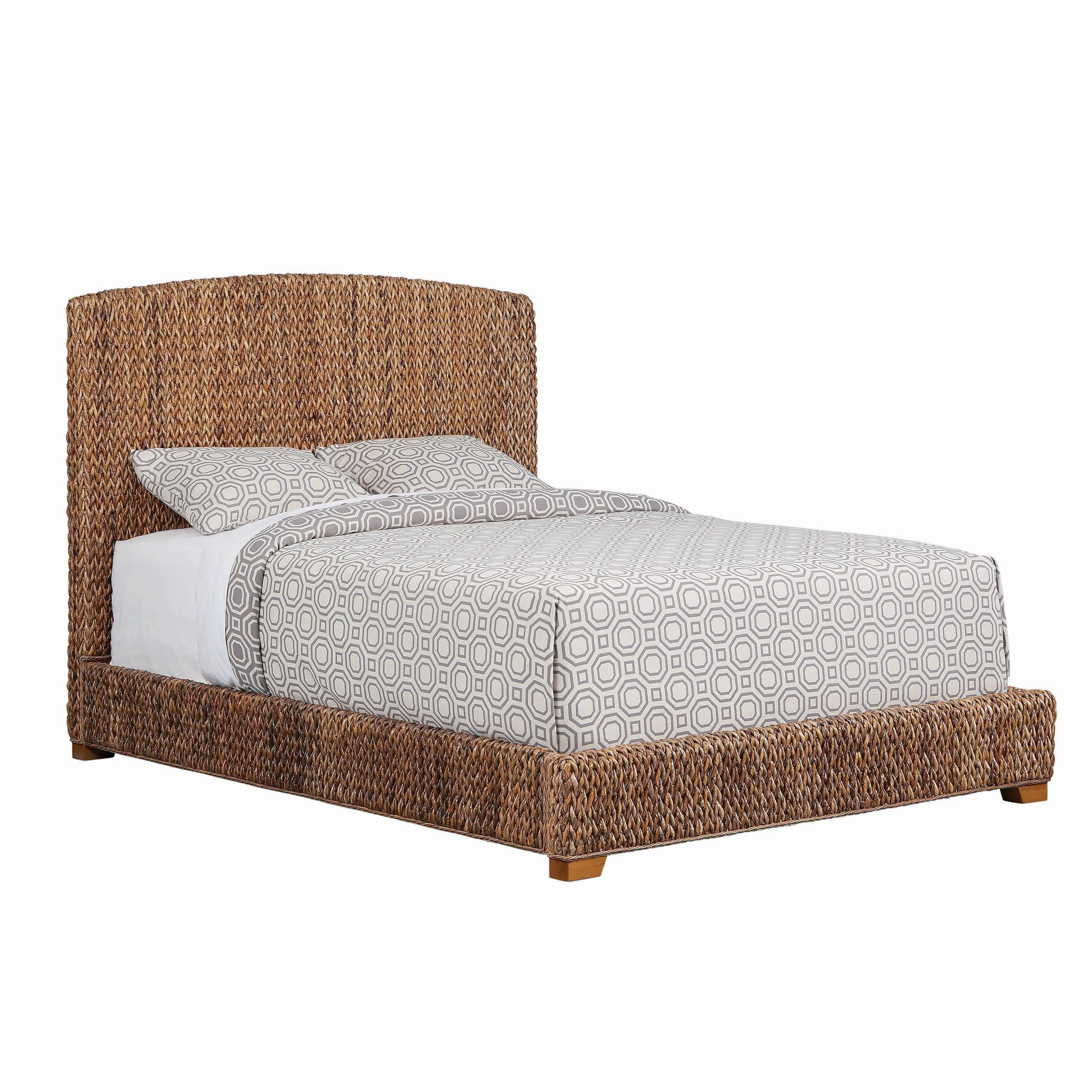  Size_Queen  -- Laughton Upholstered Panel Bed IMAGE 1