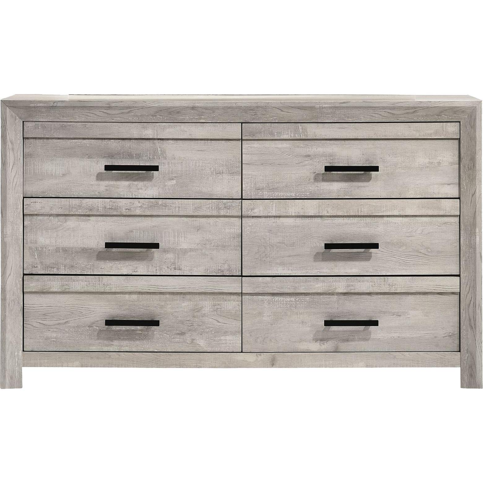  Elements International Ellen EL700 7 pc King Panel Bedroom Set IMAGE 4