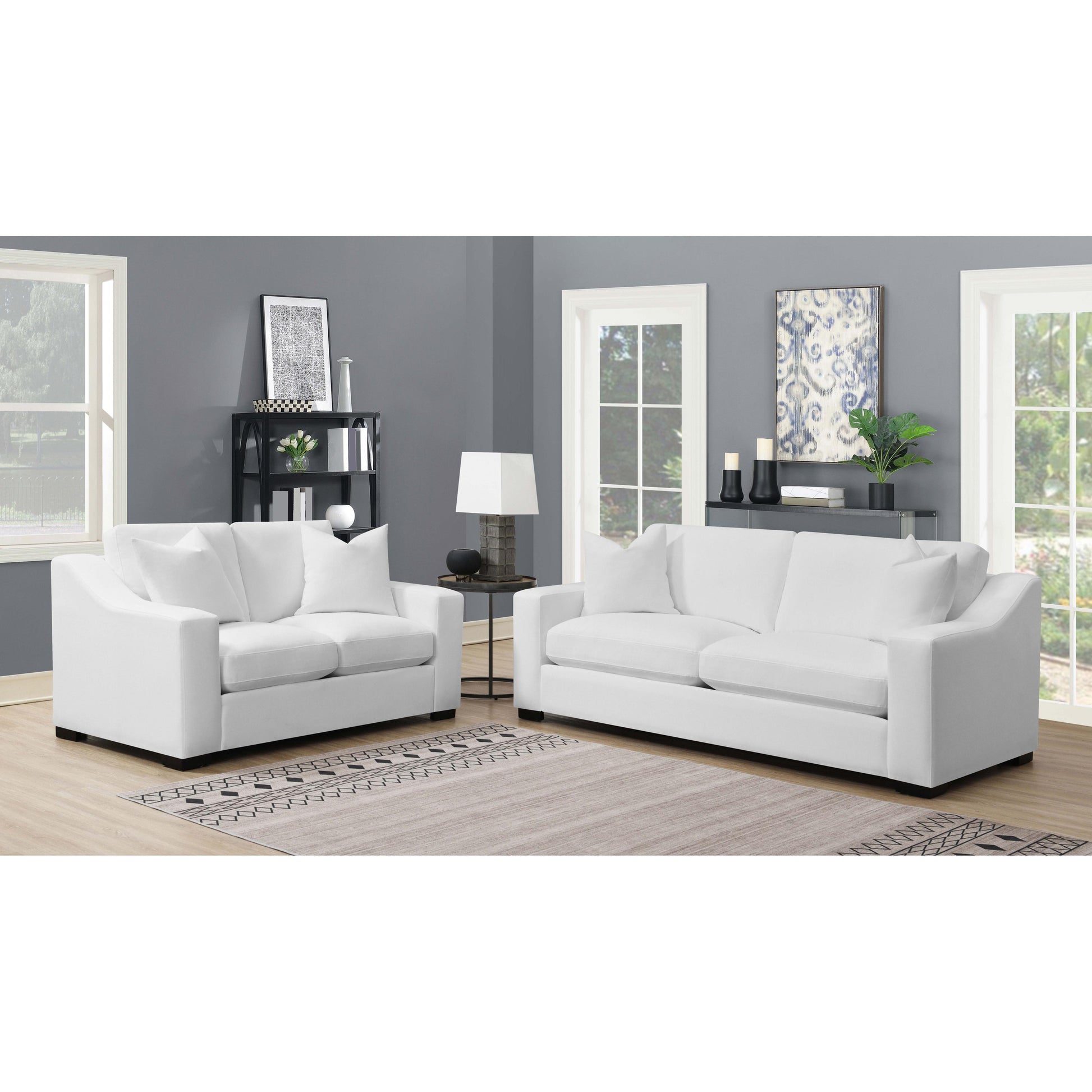  Coaster Furniture Ashlyn 509891-S2 2 pc Living Room Set IMAGE 1