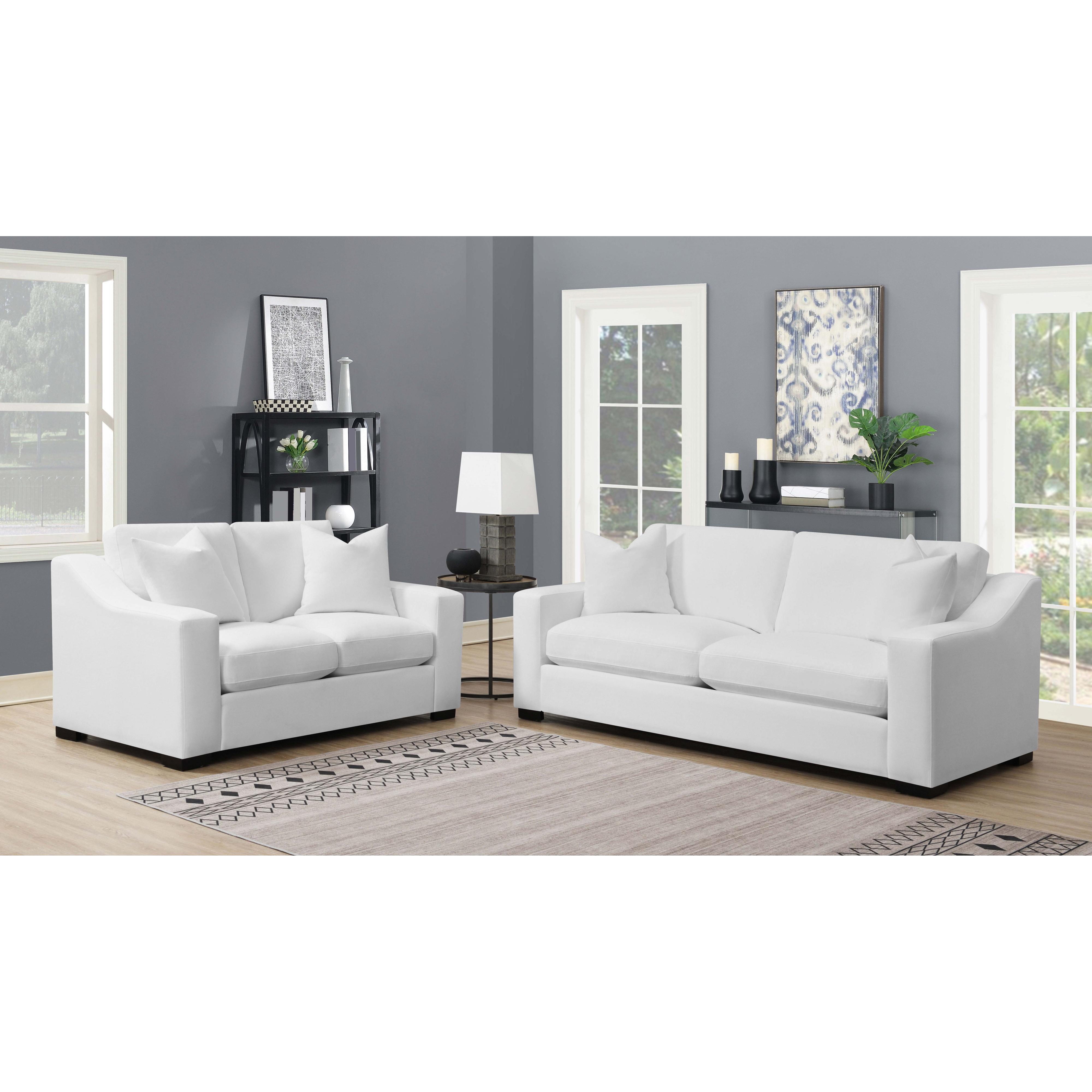  Coaster Furniture Ashlyn 509891-S2 2 pc Living Room Set IMAGE 1