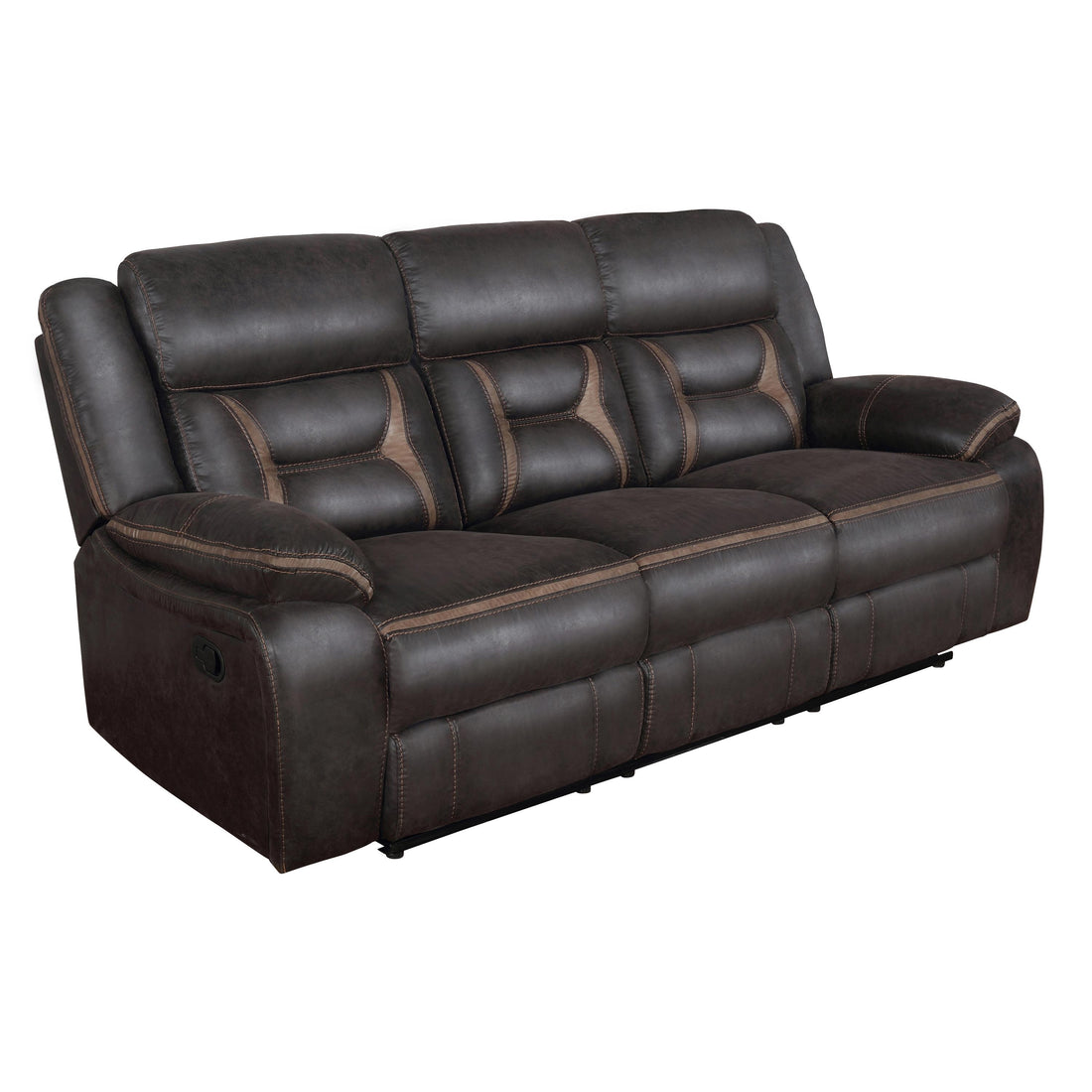  Coaster Furniture Greer 651354-S3 3 pc Reclining Living Room Set IMAGE 1
