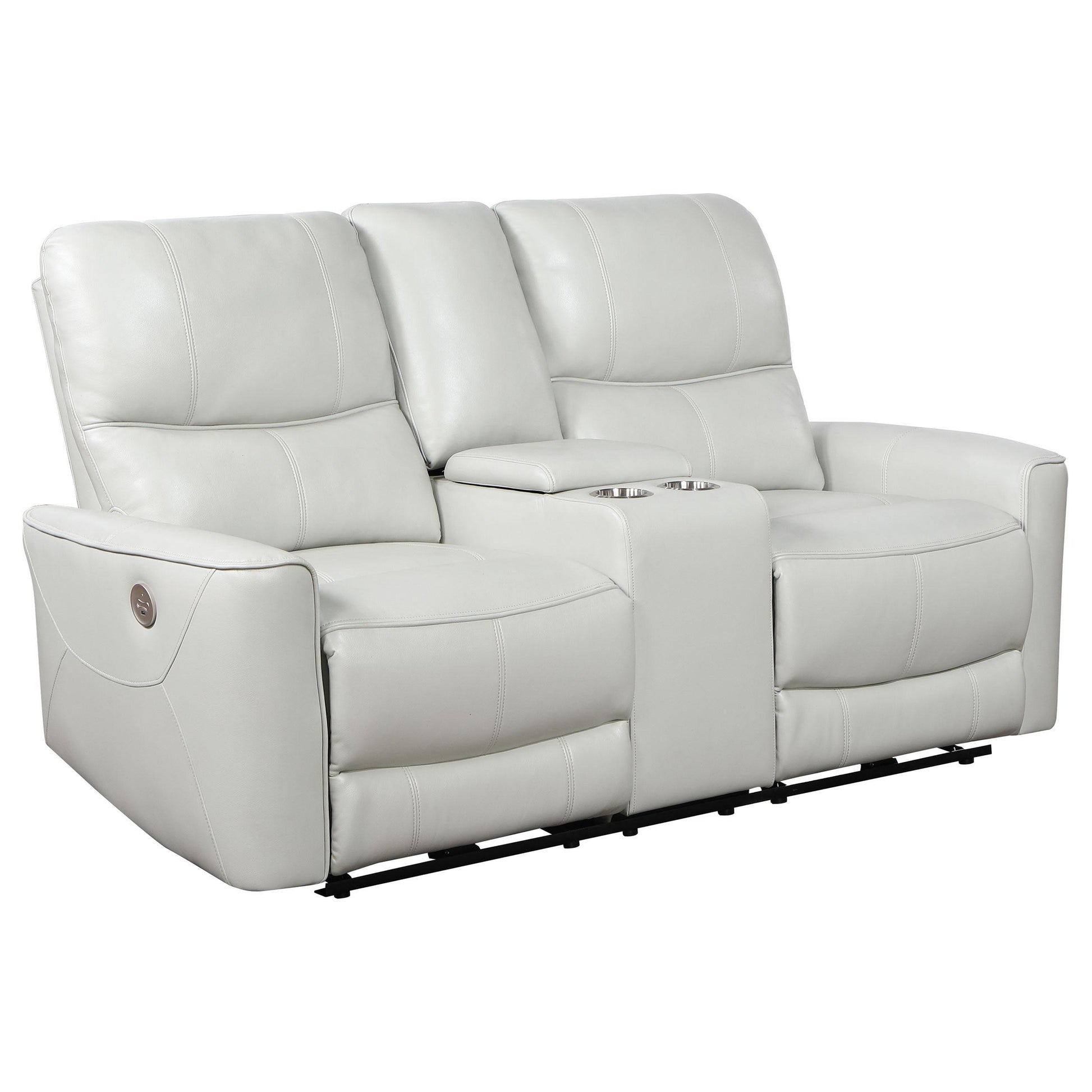  Coaster Furniture Greenfield 610261P-S3 3 pc Power Reclining Living Room Set IMAGE 4