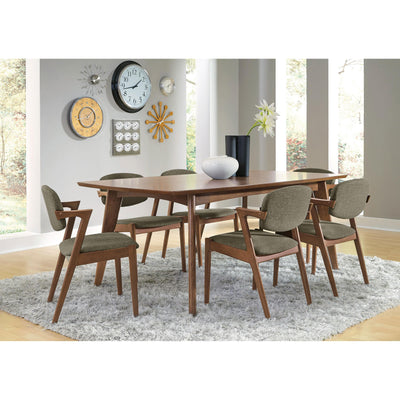  Coaster Furniture Malone 105351 7 pc Dining Set IMAGE 1