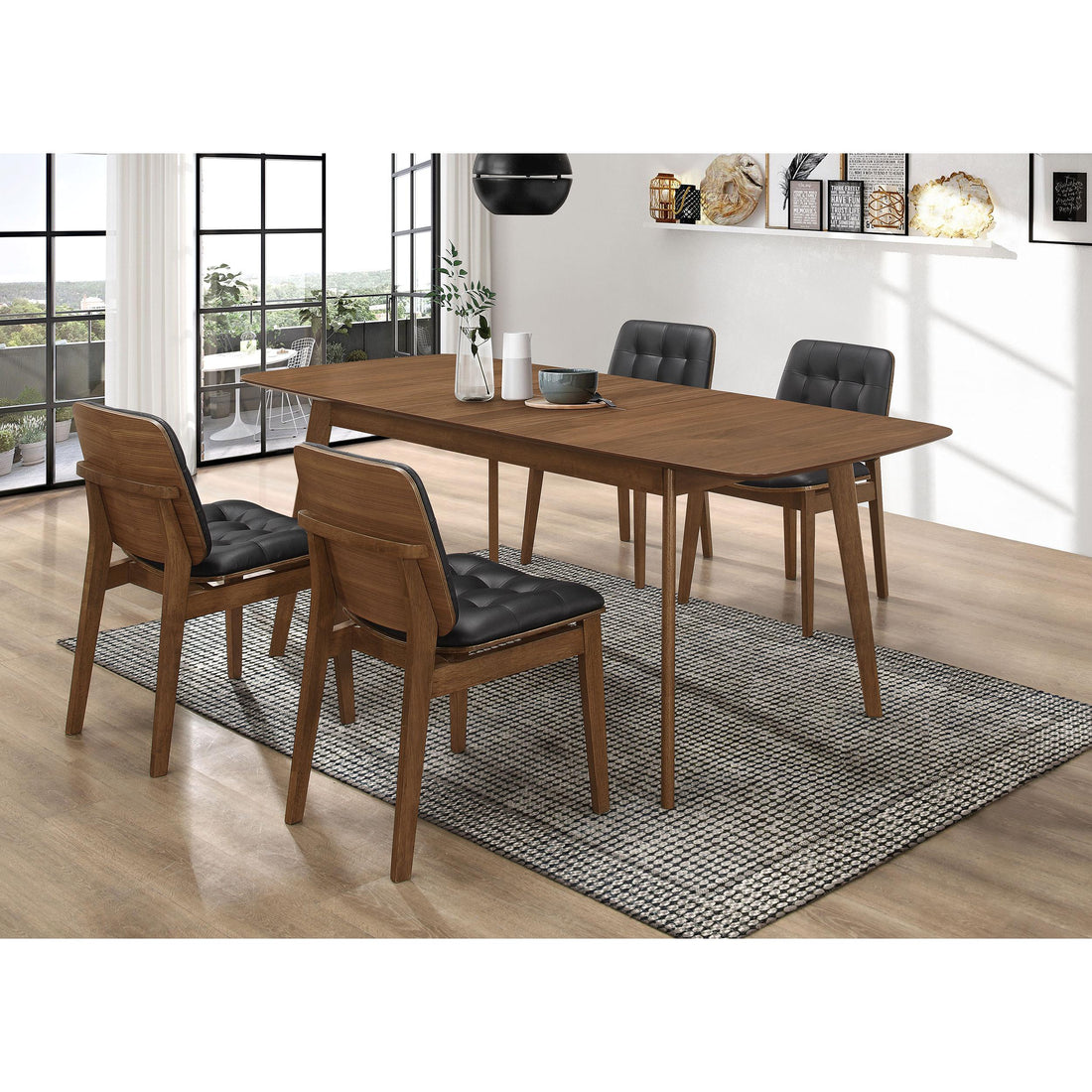  Coaster Furniture Redbridge 106591 5 pc Dining Set IMAGE 1