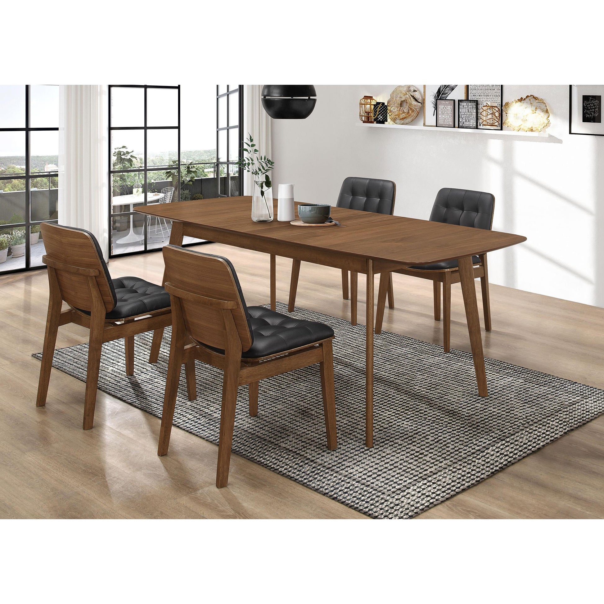  Coaster Furniture Redbridge 106591 5 pc Dining Set IMAGE 1