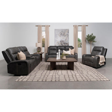  Coaster Furniture Raelynn 603191-S3 3 pc Reclining Living Room Set IMAGE 1