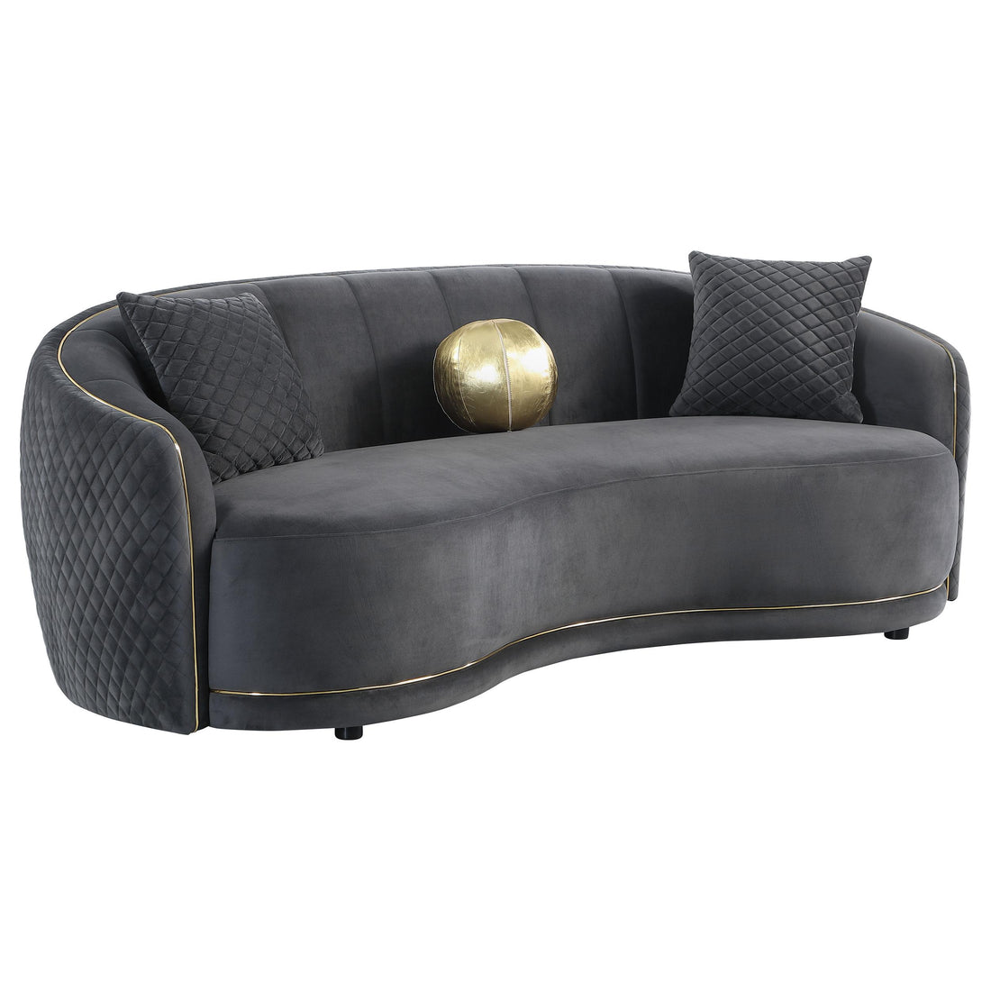  Coaster Furniture Brookside 504844-S2 2 pc Living Room Set IMAGE 1