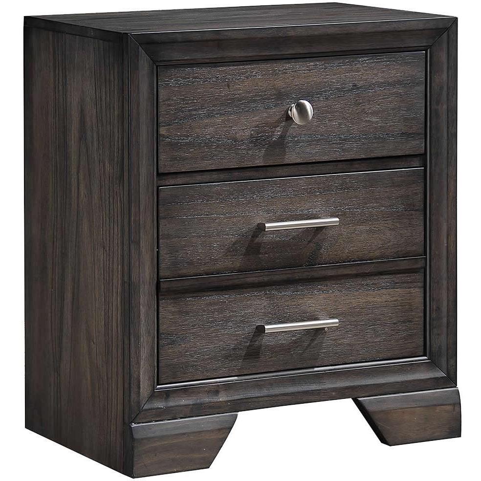  Crown Mark Jaymes B6580 7 pc Queen Sleigh Storage Bedroom Set IMAGE 5