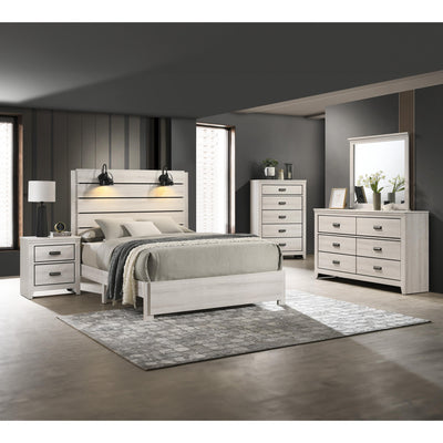  Crown Mark Carter B6810 7 pc Queen Panel Bedroom Set IMAGE 1
