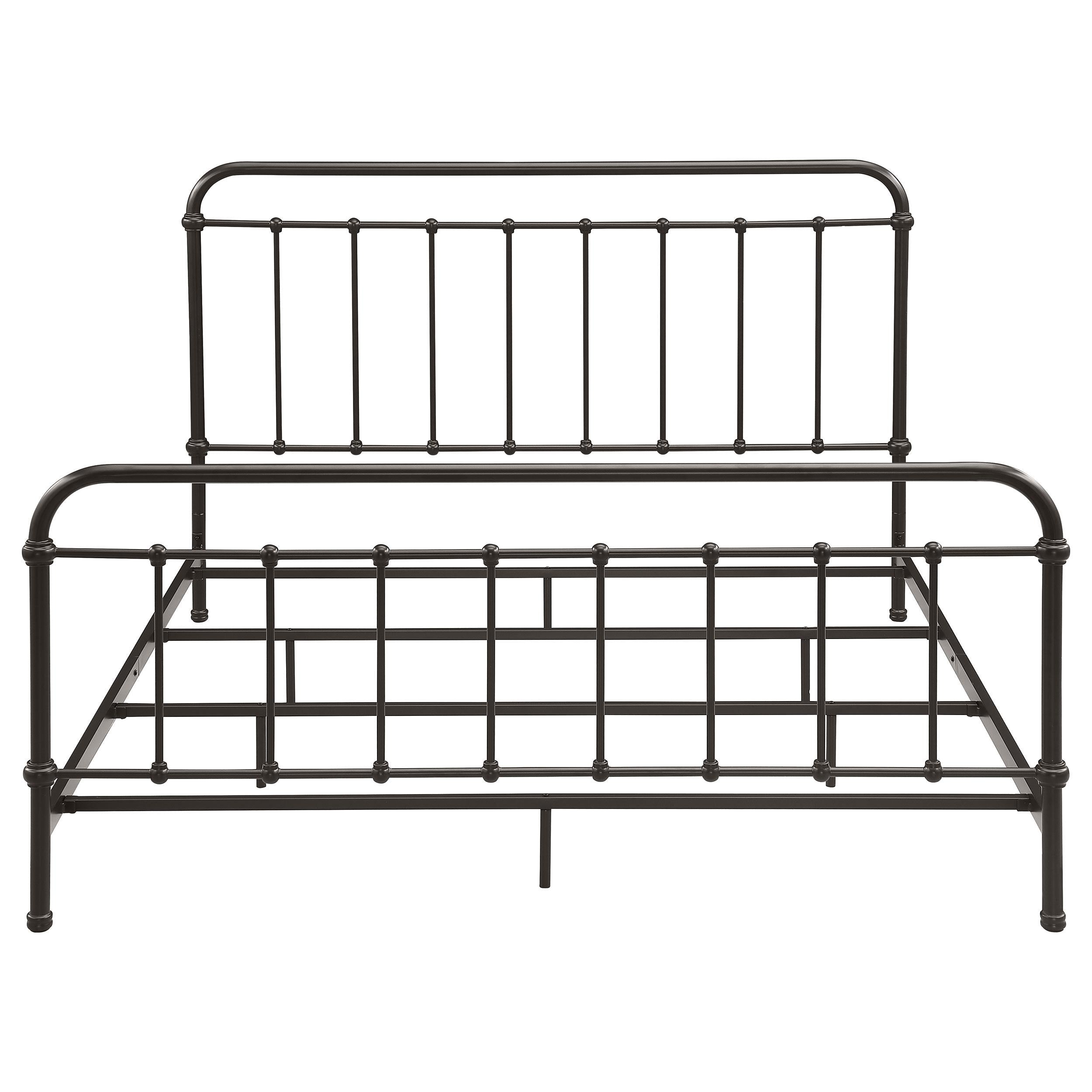  Size_King  -- Coaster Furniture Livingston Metal Bed IMAGE 2