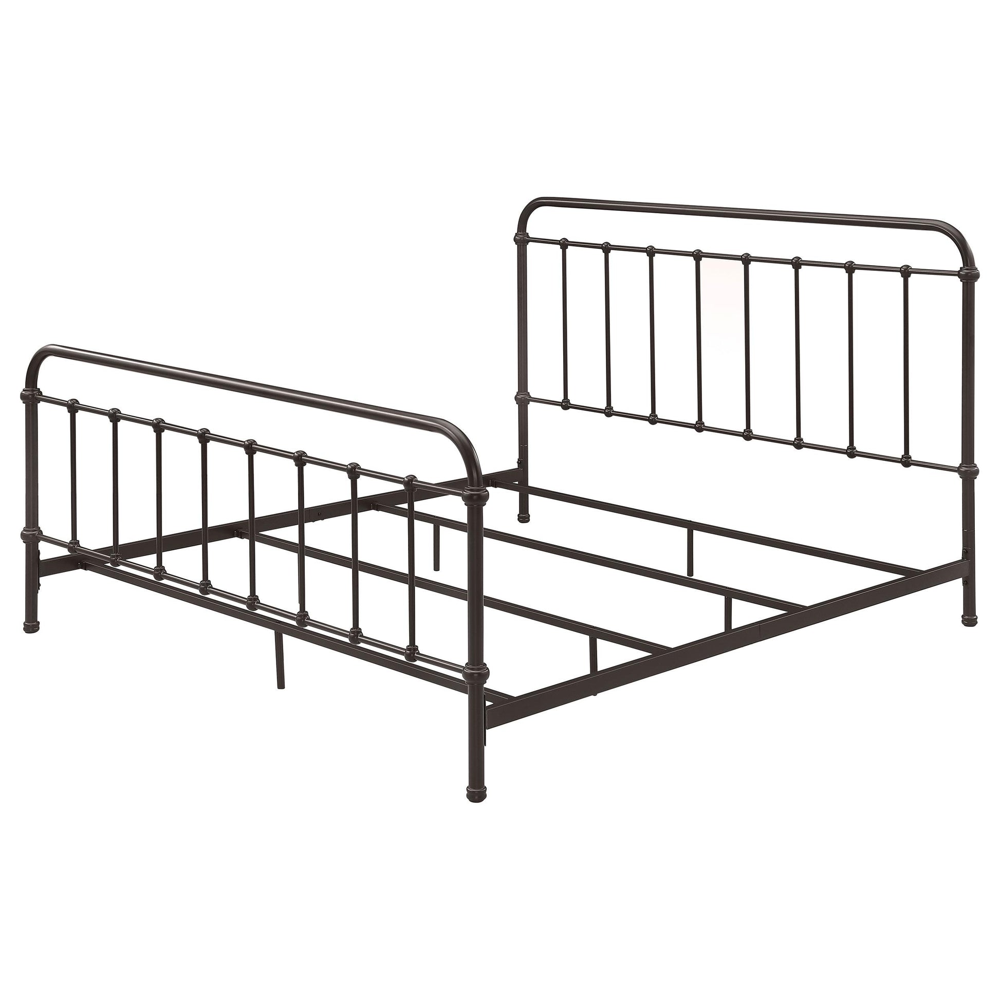  Size_King  -- Coaster Furniture Livingston Metal Bed IMAGE 3