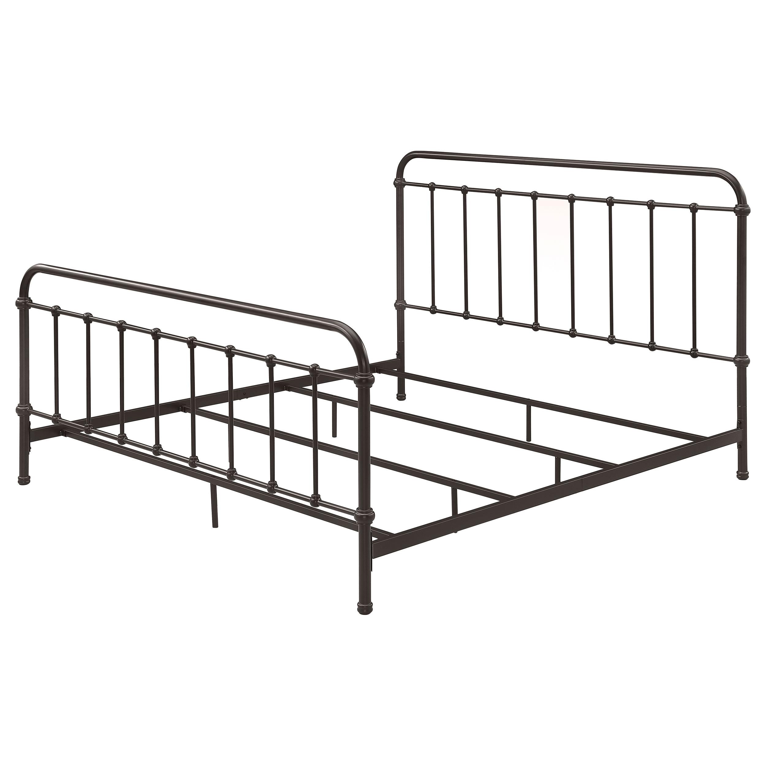  Size_King  -- Coaster Furniture Livingston Metal Bed IMAGE 3