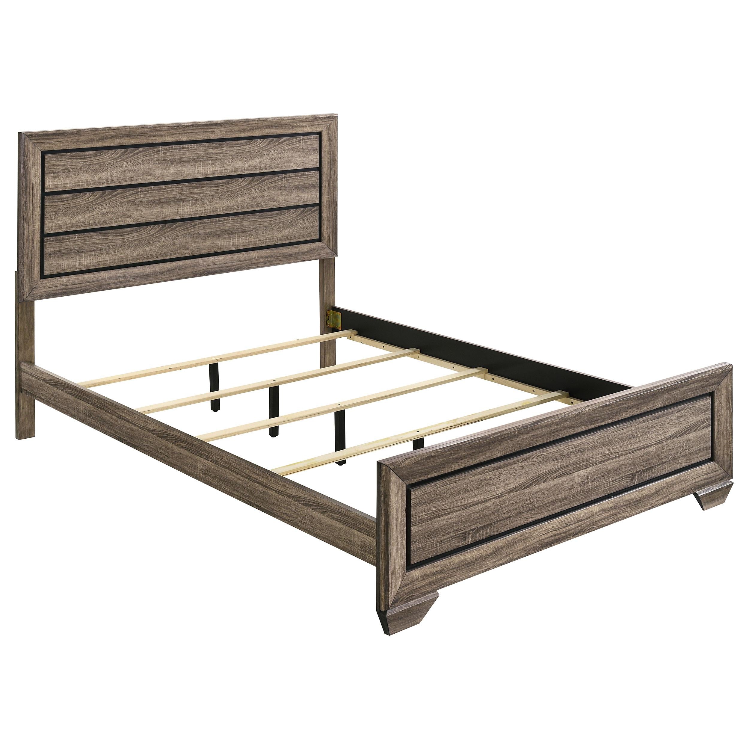  Size_Queen  -- Coaster Furniture Kauffman Panel Bed IMAGE 1