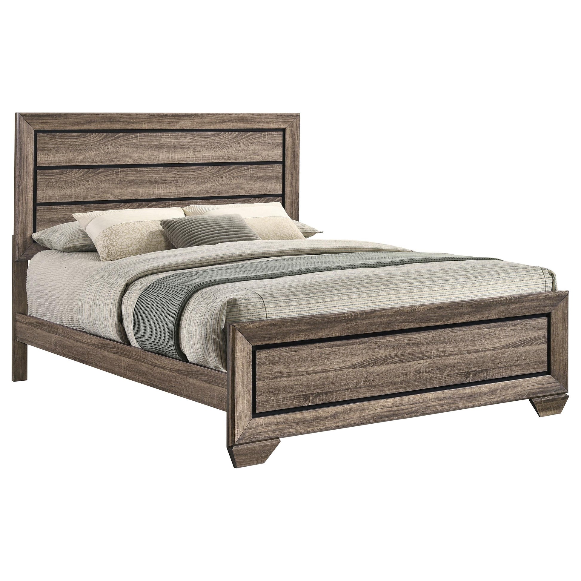  Size_Queen  -- Coaster Furniture Kauffman Panel Bed IMAGE 2