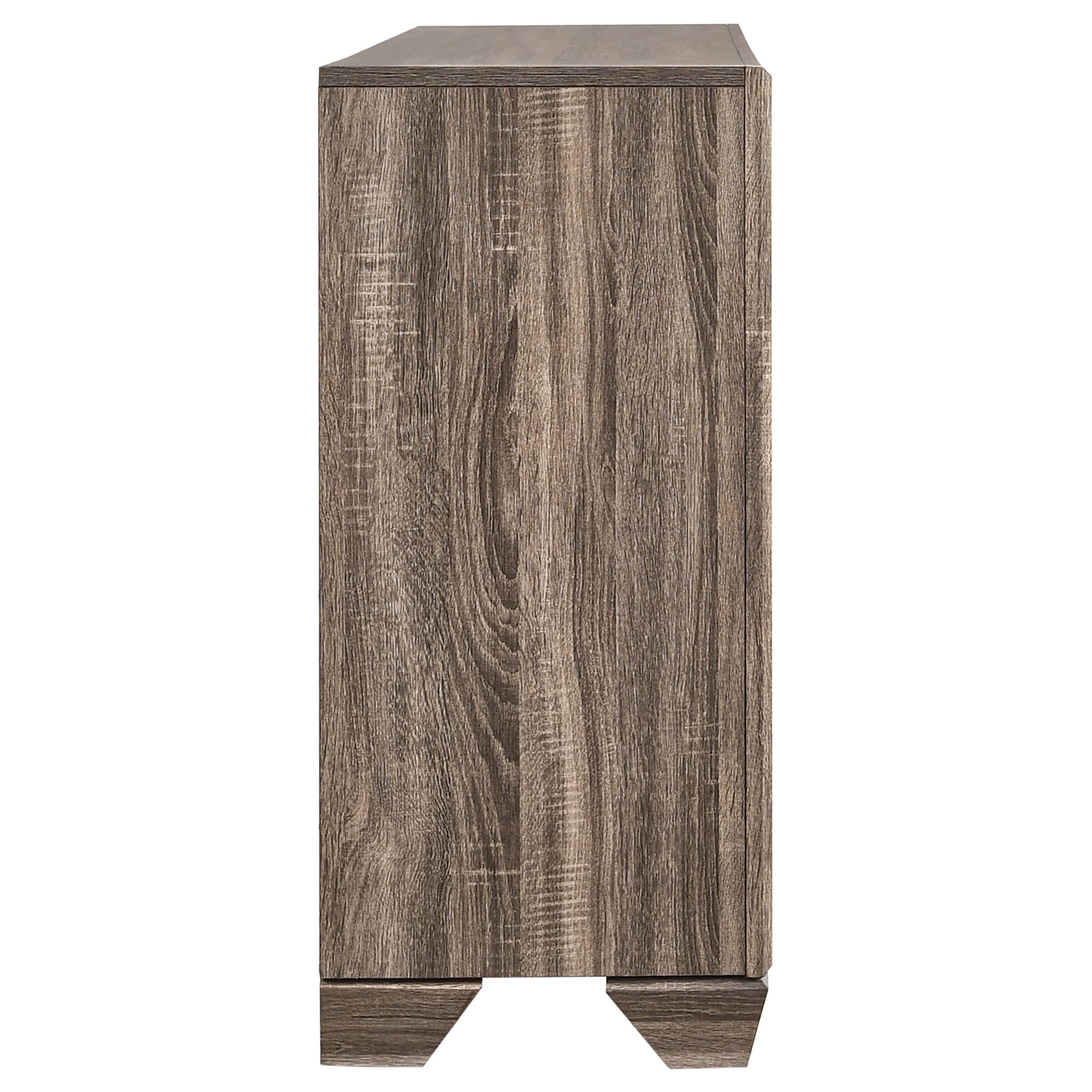  Coaster Furniture Kauffman 204193 6-Drawer Dresser - Washed Taupe IMAGE 8