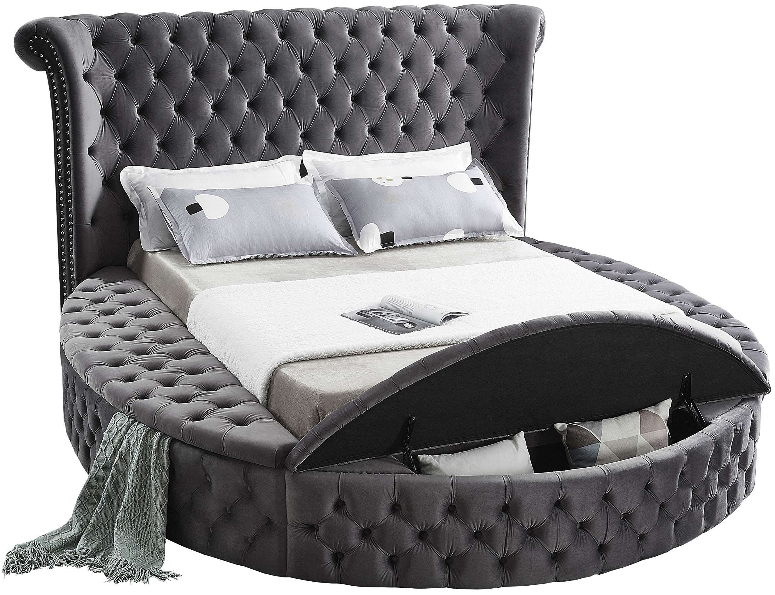 Empire Dream Round Queen Storage Bed