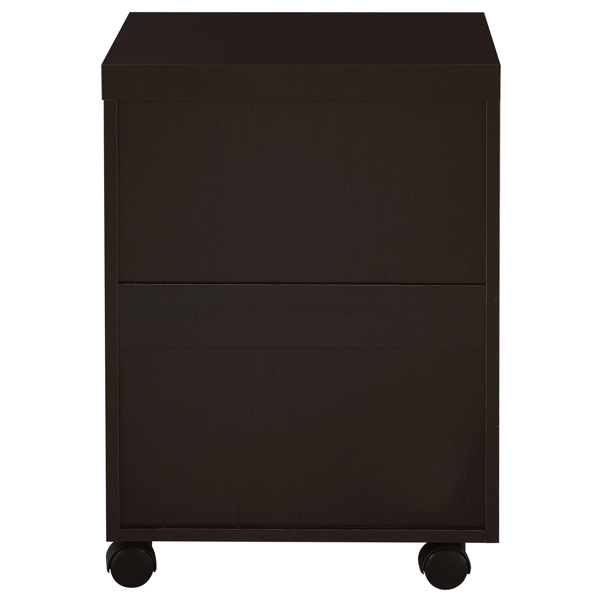  Coaster Furniture Skylar 800894 3-Drawer Home Office Mobile File Cabinet - Cappuccino IMAGE 7