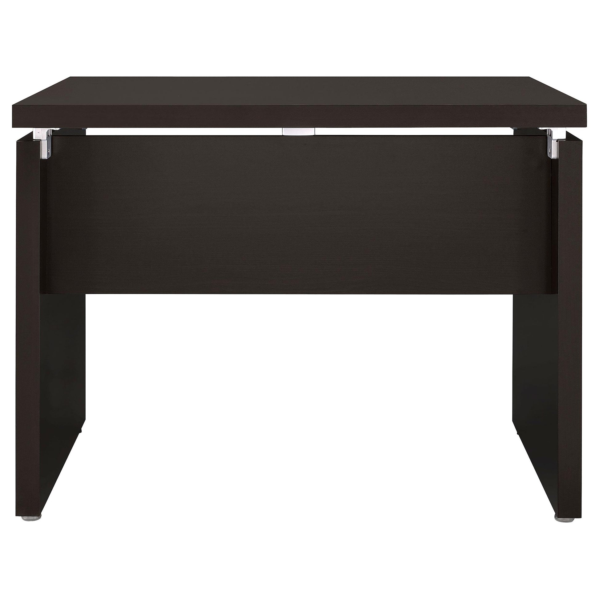  Coaster Furniture Skylar 800892 39-inch Engineered Wood Writing Desk - Cappuccino IMAGE 2