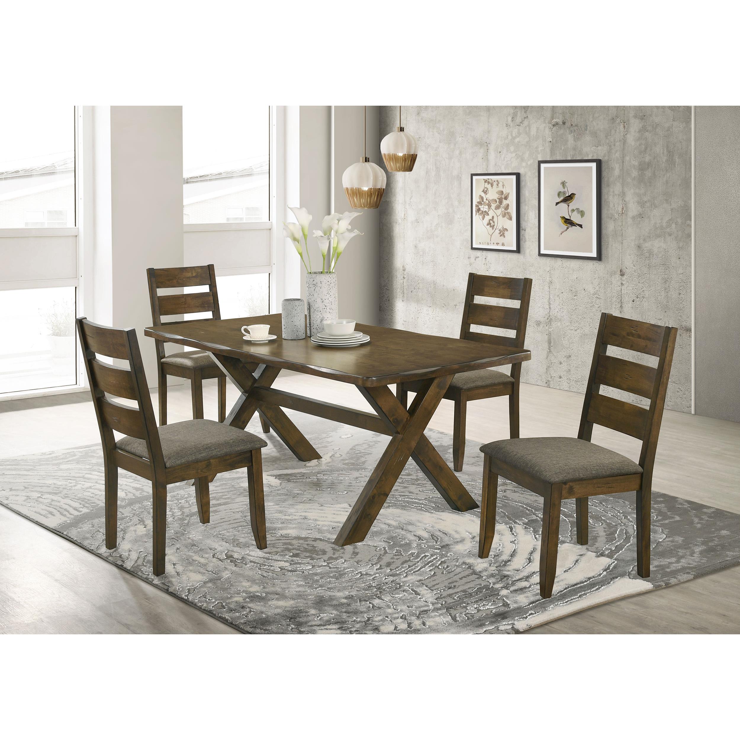  Coaster Furniture Alston 106382 Wood Dining Side Chair - Knotty Nutmeg (Set of 2) IMAGE 9