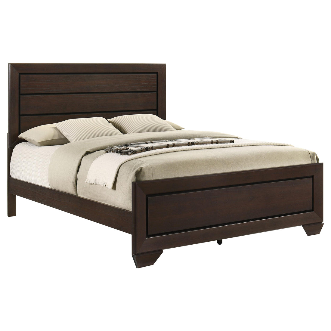  Size_Queen  -- Coaster Furniture Kauffman Panel Bed IMAGE 1