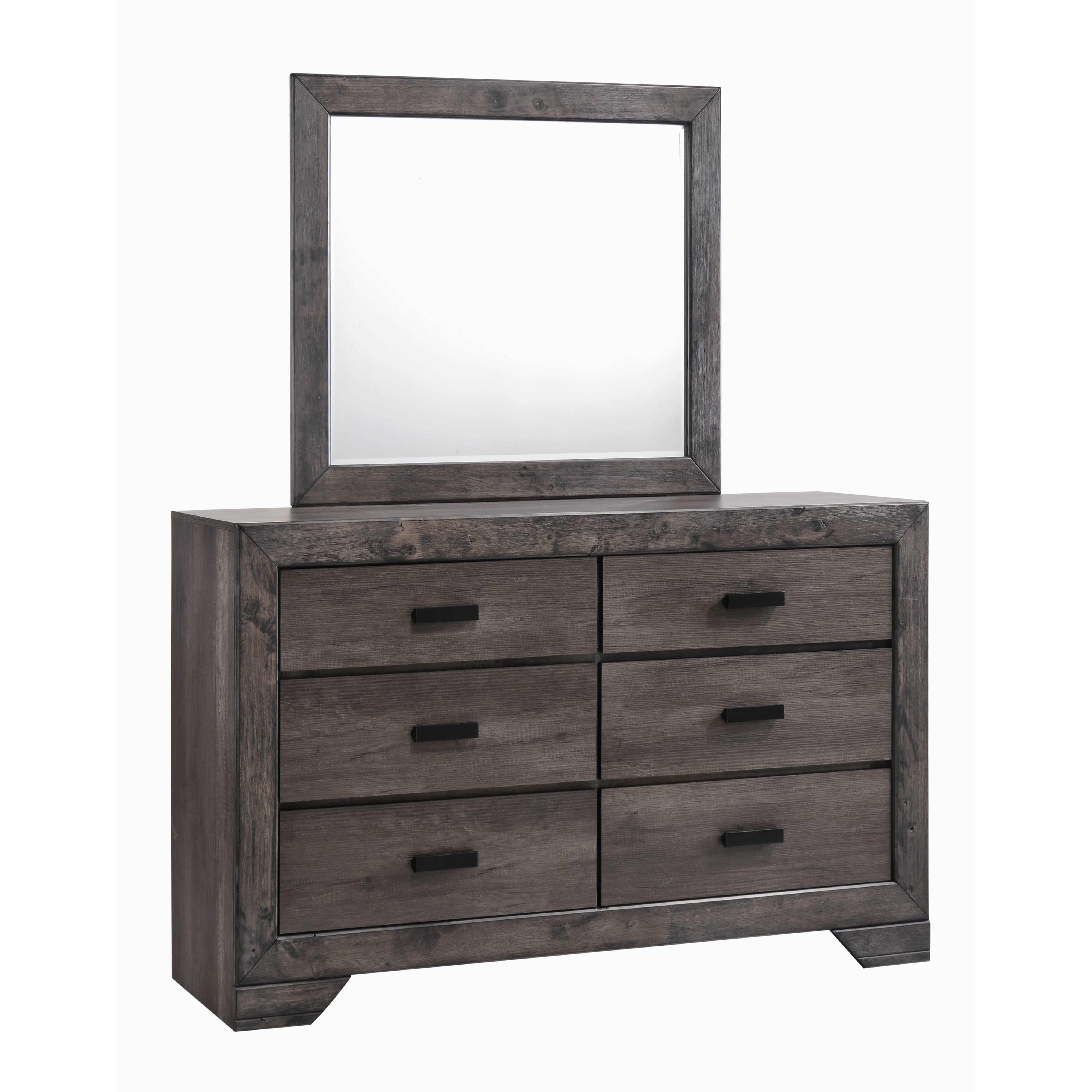  Elements International Nathan Dresser Mirror NH100MR IMAGE 2