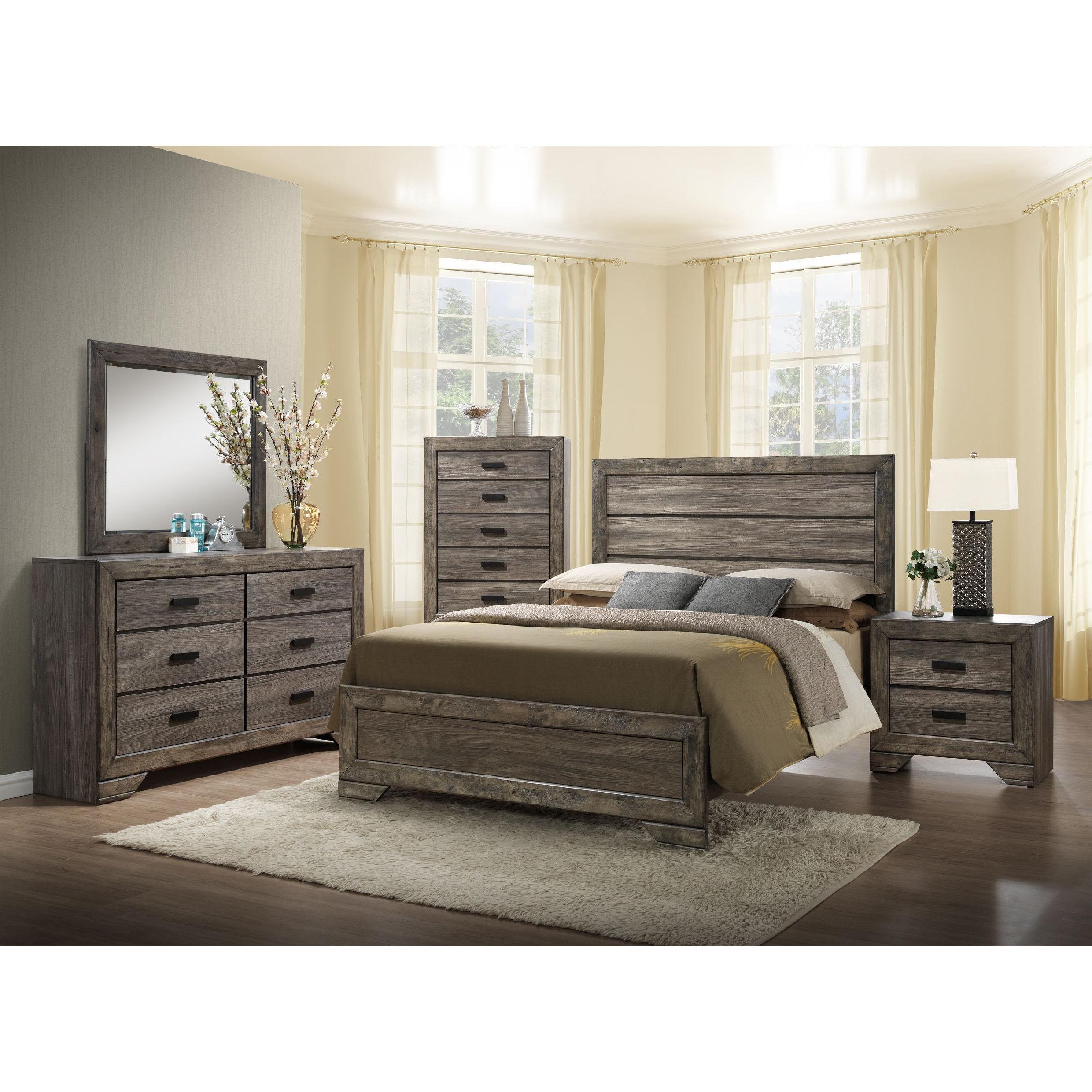  Elements International Nathan Dresser Mirror NH100MR IMAGE 4