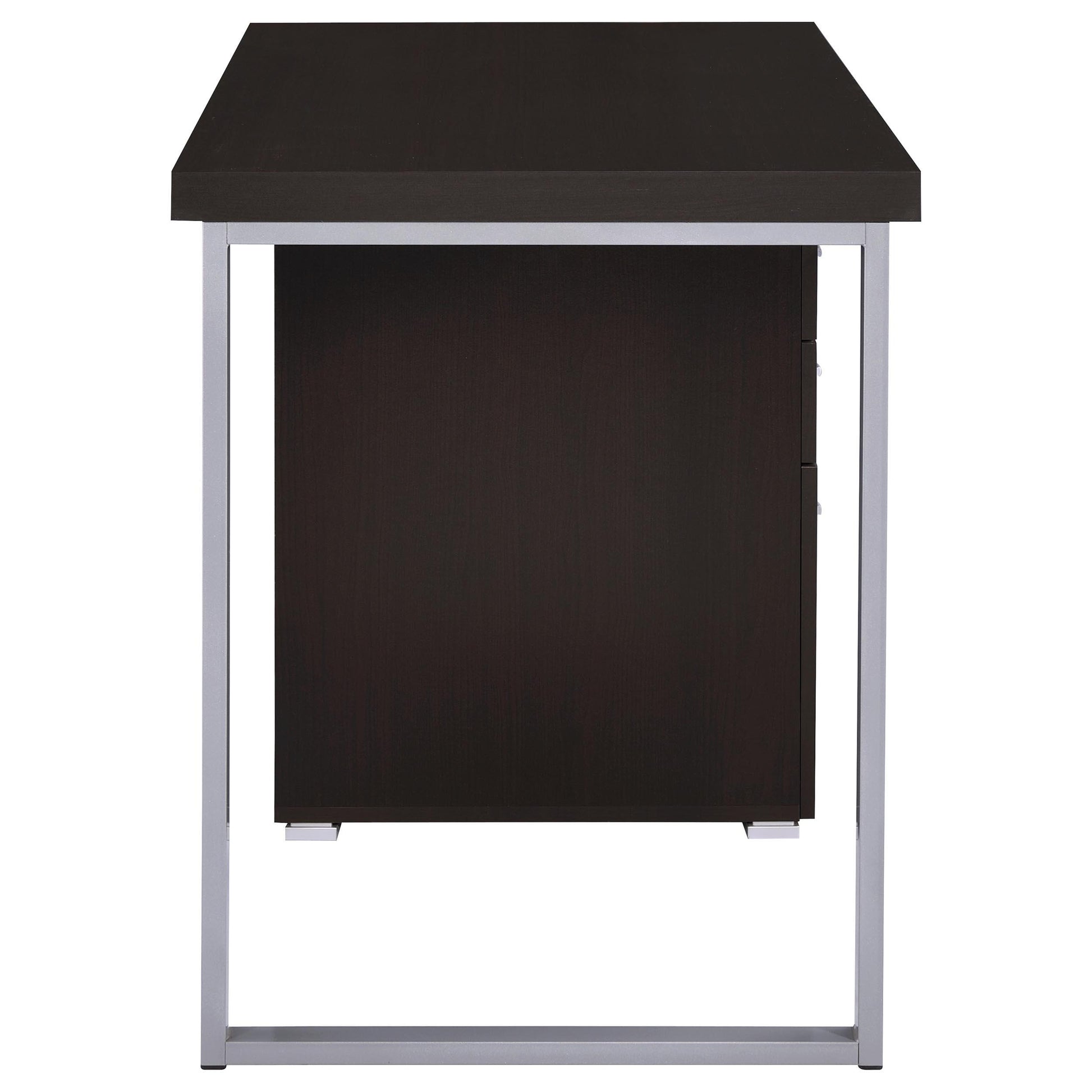  Coaster Furniture Brennan 800519 47-inch 3-Drawer Office Computer Desk - Cappuccino IMAGE 8