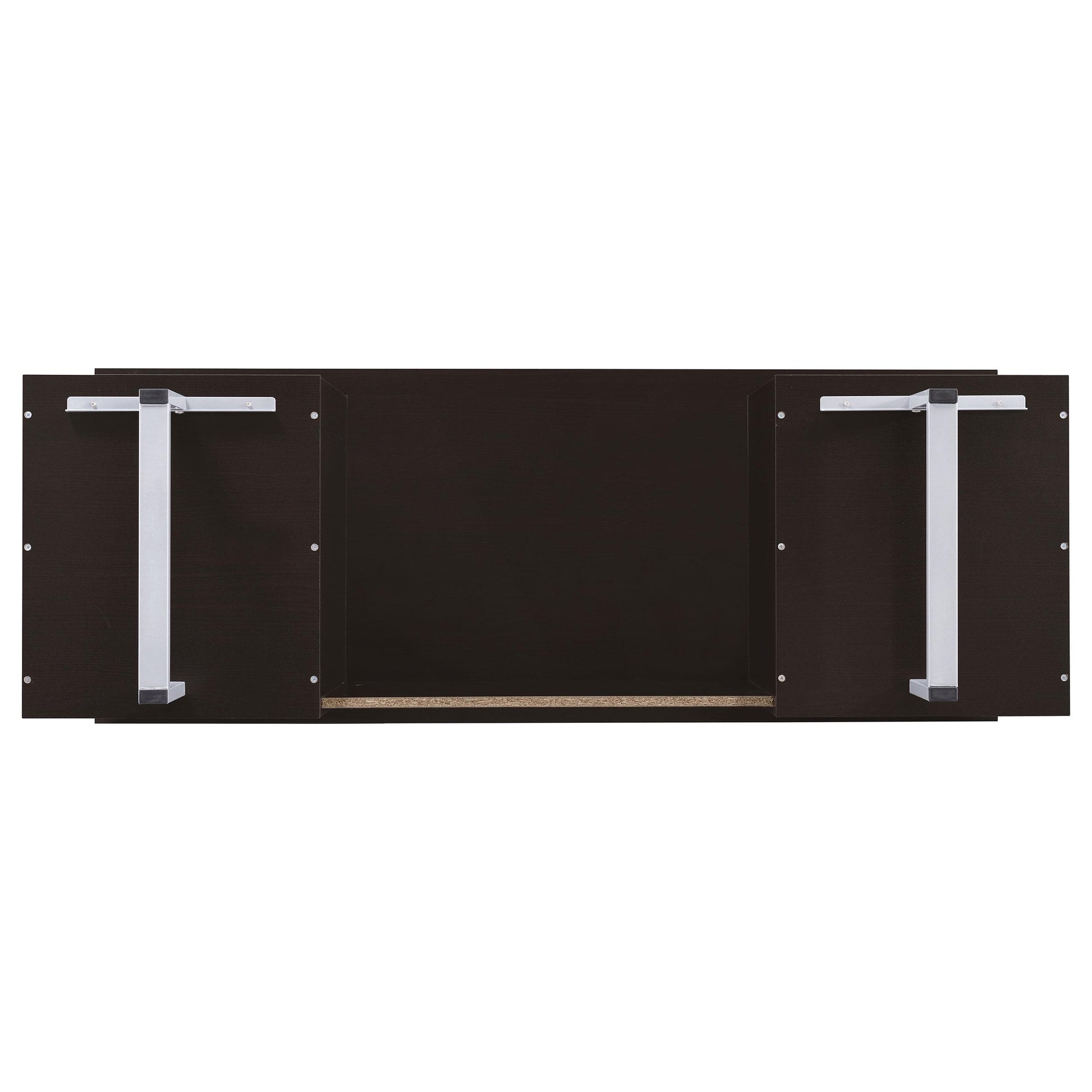  Coaster Furniture Lawtey 801521 60-inch 2-Drawer Office Computer Desk - Cappuccino IMAGE 13