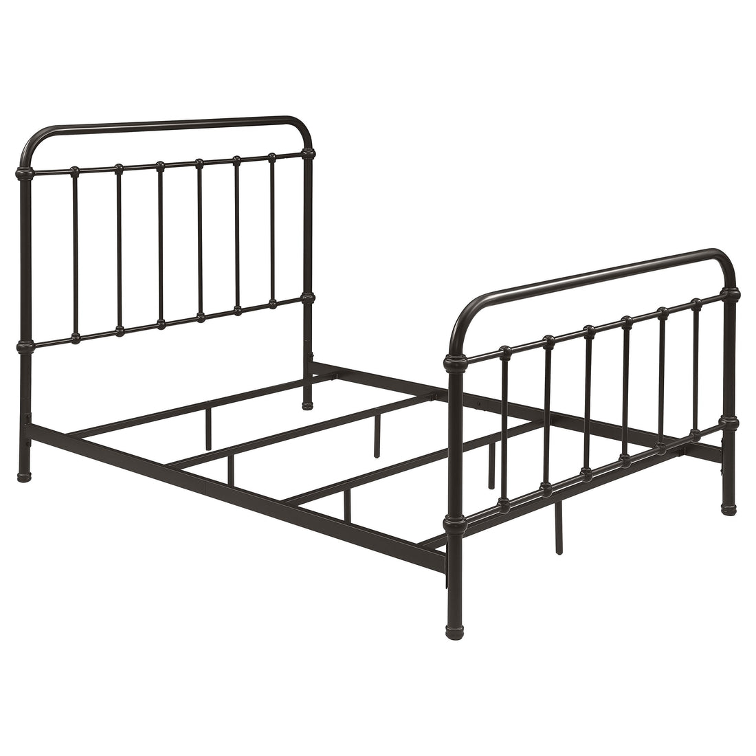  Coaster Furniture Livingston 300399F Metal Full Open Frame Bed - Dark Bronze IMAGE 1