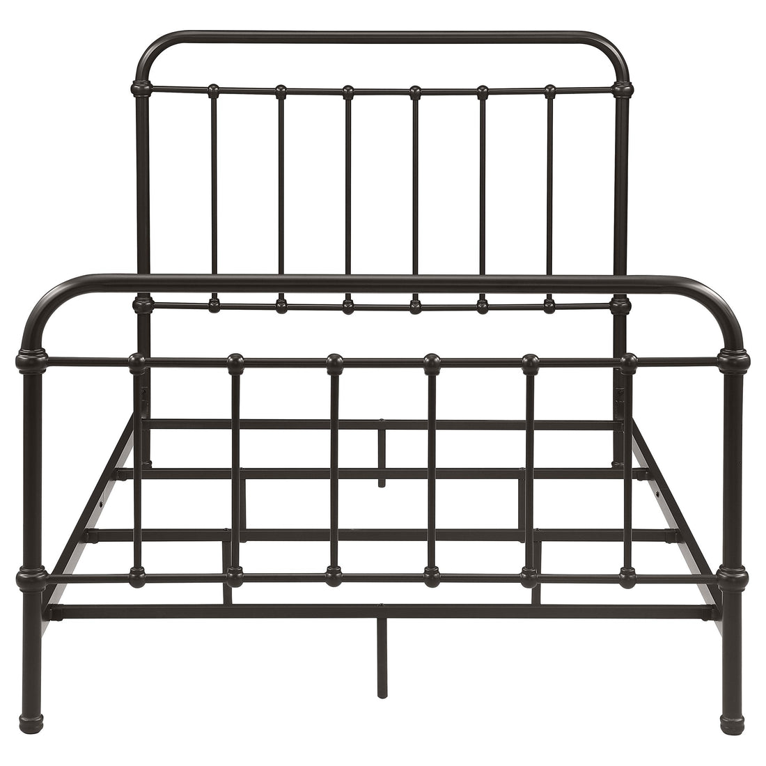  Coaster Furniture Livingston 300399F Metal Full Open Frame Bed - Dark Bronze IMAGE 1