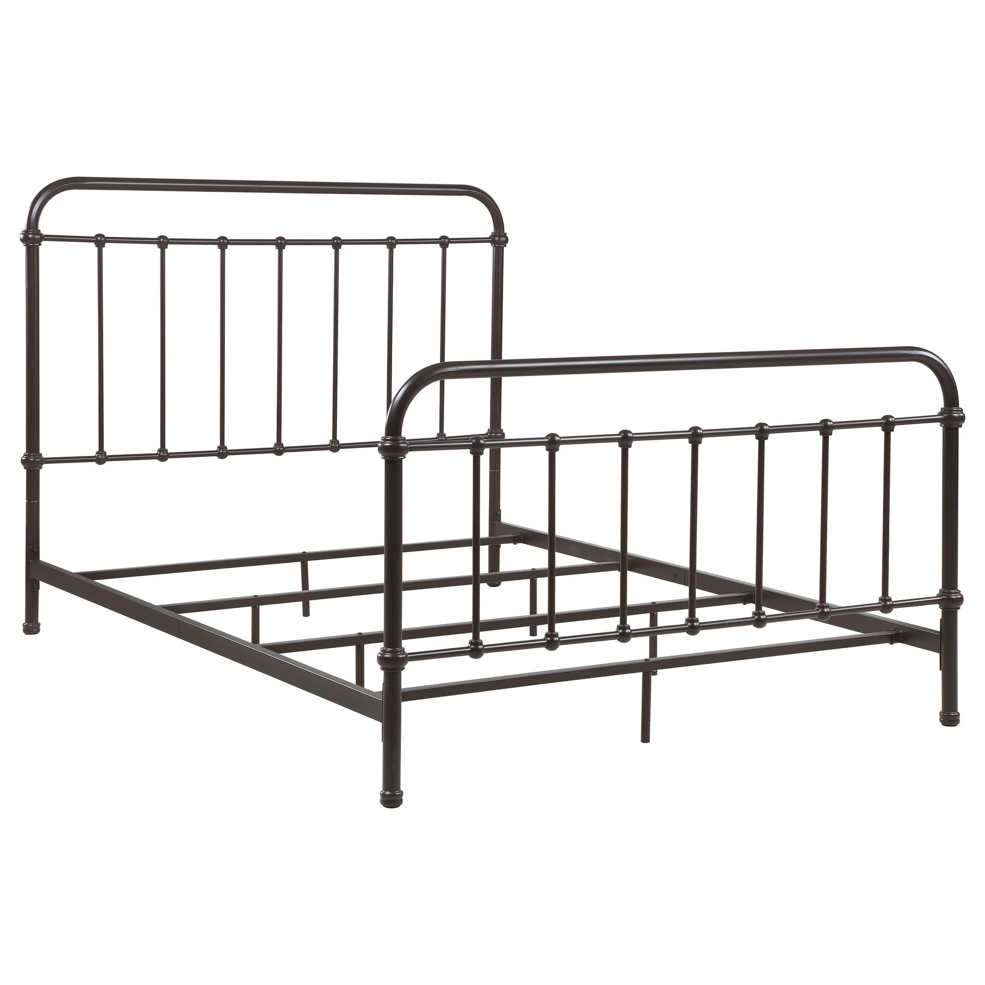  Size_Queen  -- Livingston 300399Q Metal Queen Open Frame Bed - Dark Bronze IMAGE 1