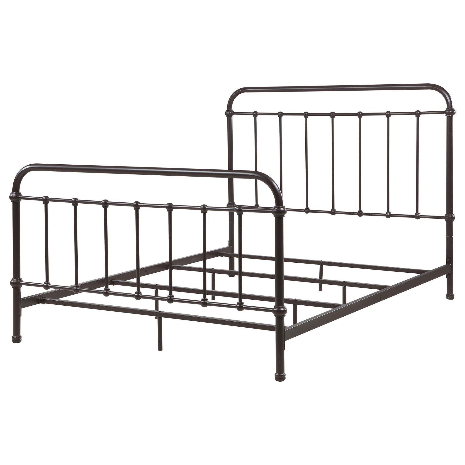  Size_Queen  -- Livingston 300399Q Metal Queen Open Frame Bed - Dark Bronze IMAGE 3